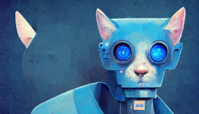 未来から来た青い猫型ロボット