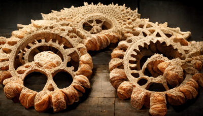 パンで出来た歯車