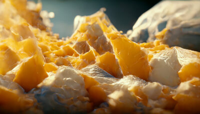 チーズのビックウェーブ