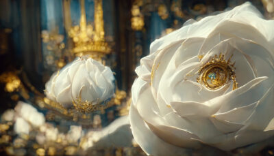白薔薇と宮殿