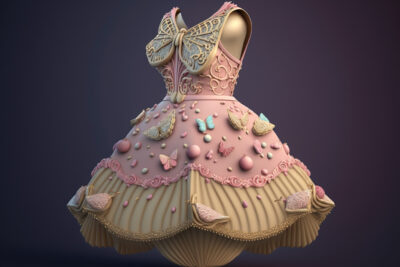 ショートケーキのドレス