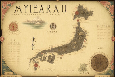 怪しげな日本地図
