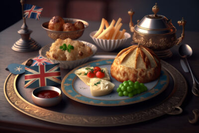 イギリス料理のフルコース